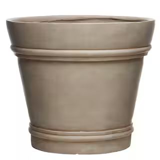 Southern Patio Barcelona Large 16.1 in. x 13.39 in. 24 qt. Concrete Outdoor Planter GRC-081494 - ... | The Home Depot