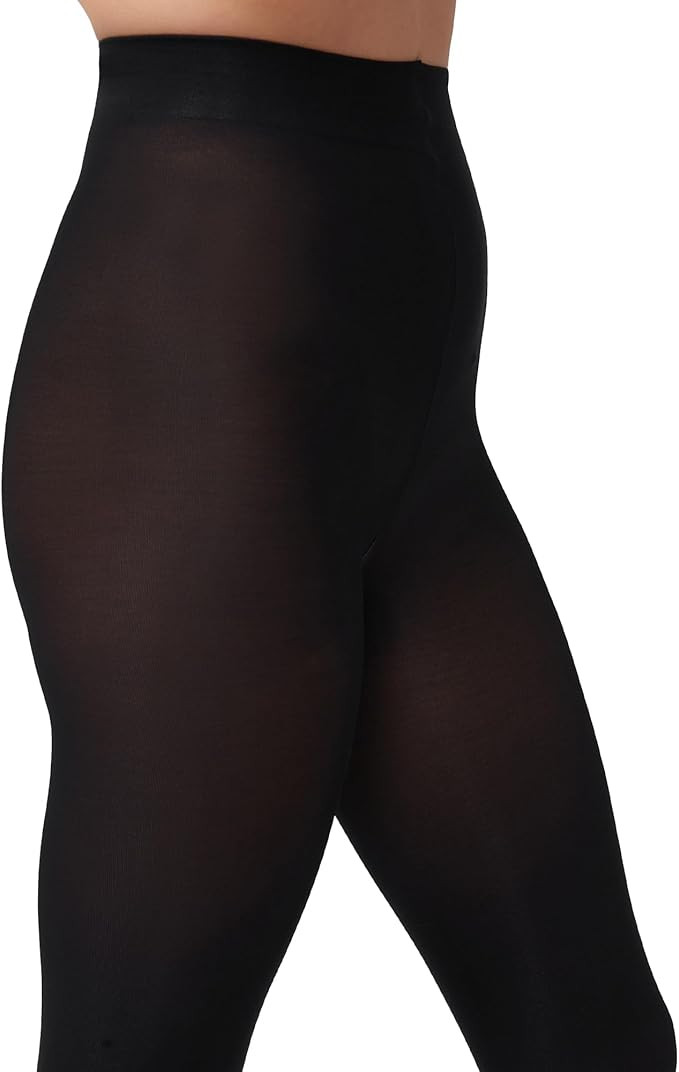 HUE Women’s Opaque Non Control Top Sheer to Waist Tights | Amazon (US)