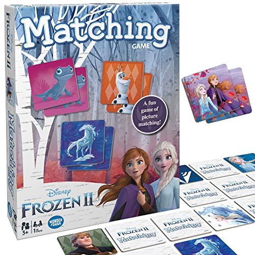 Frozen 2 Matching Game by Wonder Forge | For Boys & Girls Age 3 to 5 | A Fun & Fast Memory Game for  | Amazon (US)