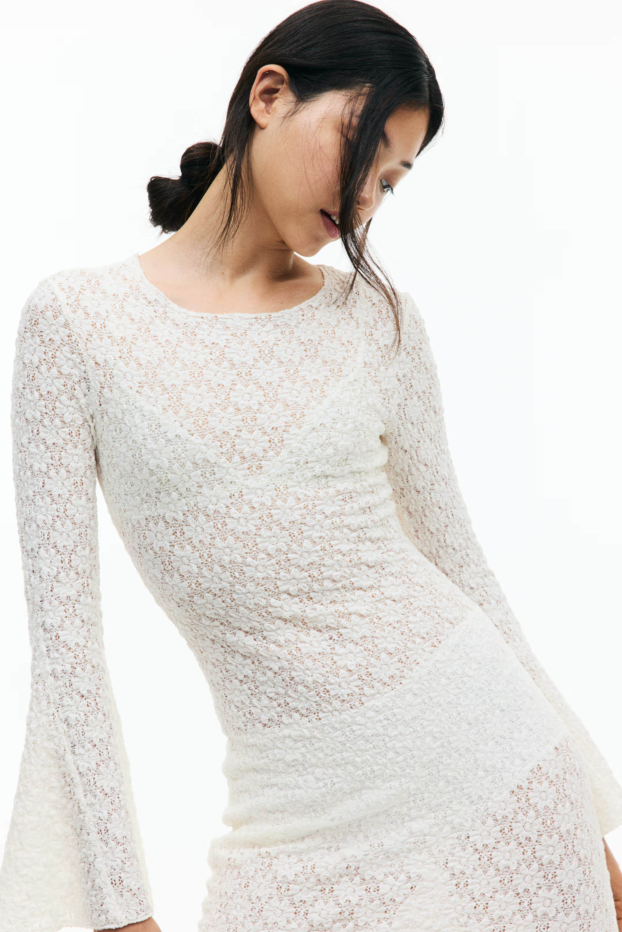 Jacquard-Jersey Bodycon Dress | H&M (US, CA, MX)