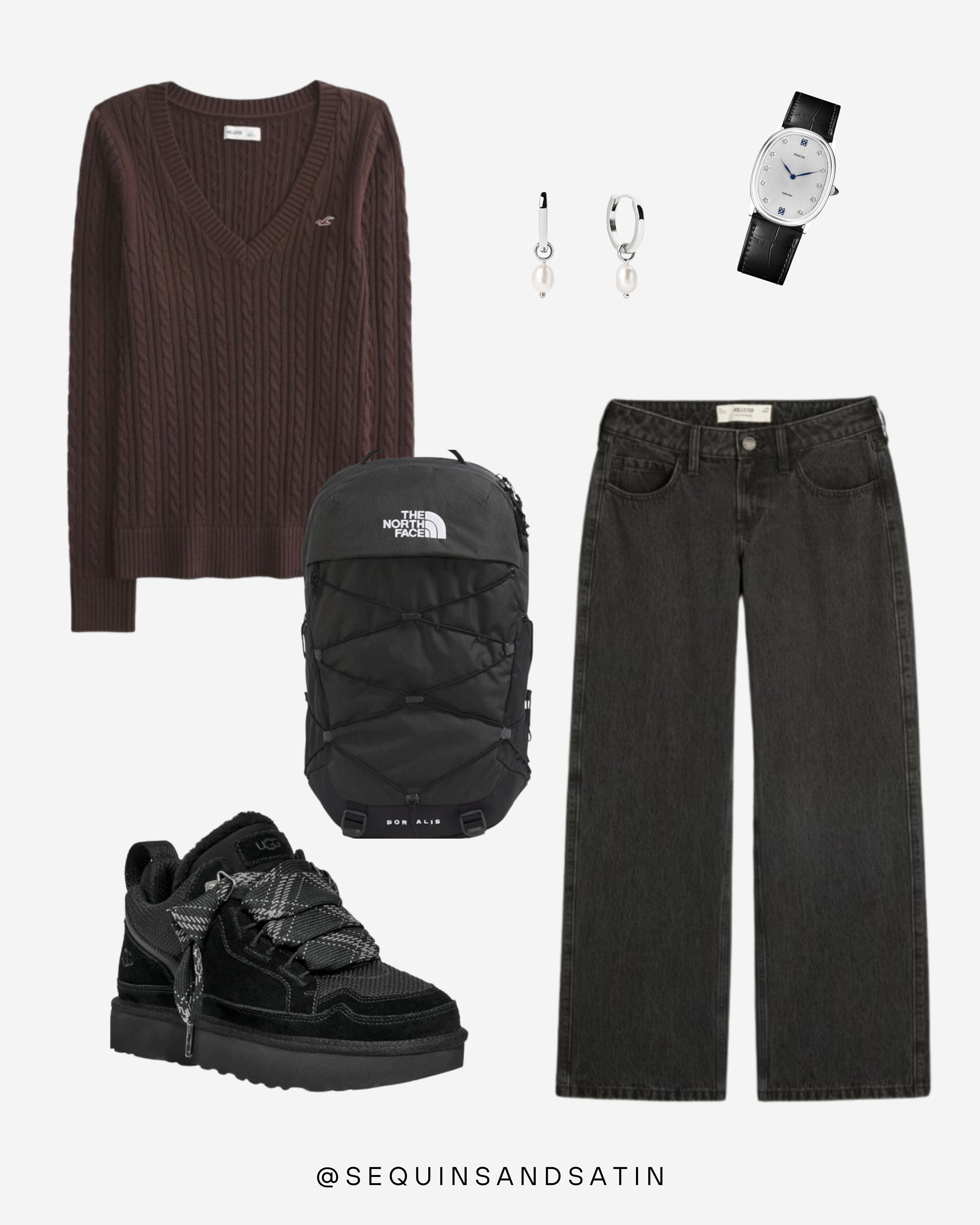 Cute school outfit inspo for fall!

Jeans are true to size.

brown Hollister cable knit sweater / vintage fall outfit / brown sweater outfits / Hollister vintage collection / Hollister vintage drop / black low rise baggy jeans Hollister / low rise jeans Hollister / black North Face backpack / North face borealis backpack outfits / Ugg Lowmel black / black Ugg lowmel outfits / black and silver watch / silver earrings / casual school outfit / everyday campus outfit / cozy fall style / high school outfit idea / college outfit idea / university outfit inspo / back to school outfit / 90s inspired outfit / comfy and cute fall outfit / Ugg outfit ideas / Hollister fall style / Pinterest outfit inspo / Pinterest girl outfits / Pinterest aesthetic outfits / uni outfits for autumn / autumn outfits / LTK fall fashion #falloutfit #schooloutfit #collegeoutfit #highschoolstyle #backtoschool #ootd #uggstyle #hollisterstyle #fallfashion #comfyandcute #pinterestoutfit #ltkfallfashion #unioutfits









Ask ChatGPT
 

 #LTKSeasonal #LTKU #LTKFindsUnder100