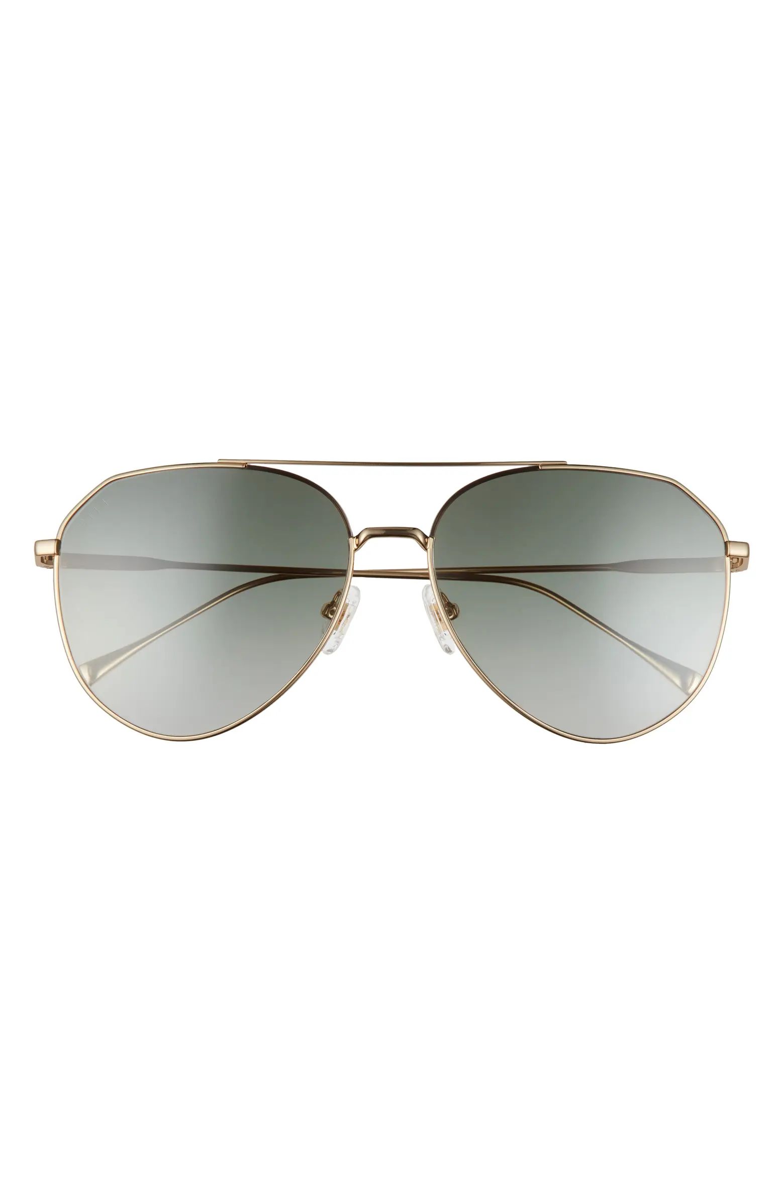 DIFF Dash 60mm Polarized Aviator Sunglasses | Nordstrom | Nordstrom