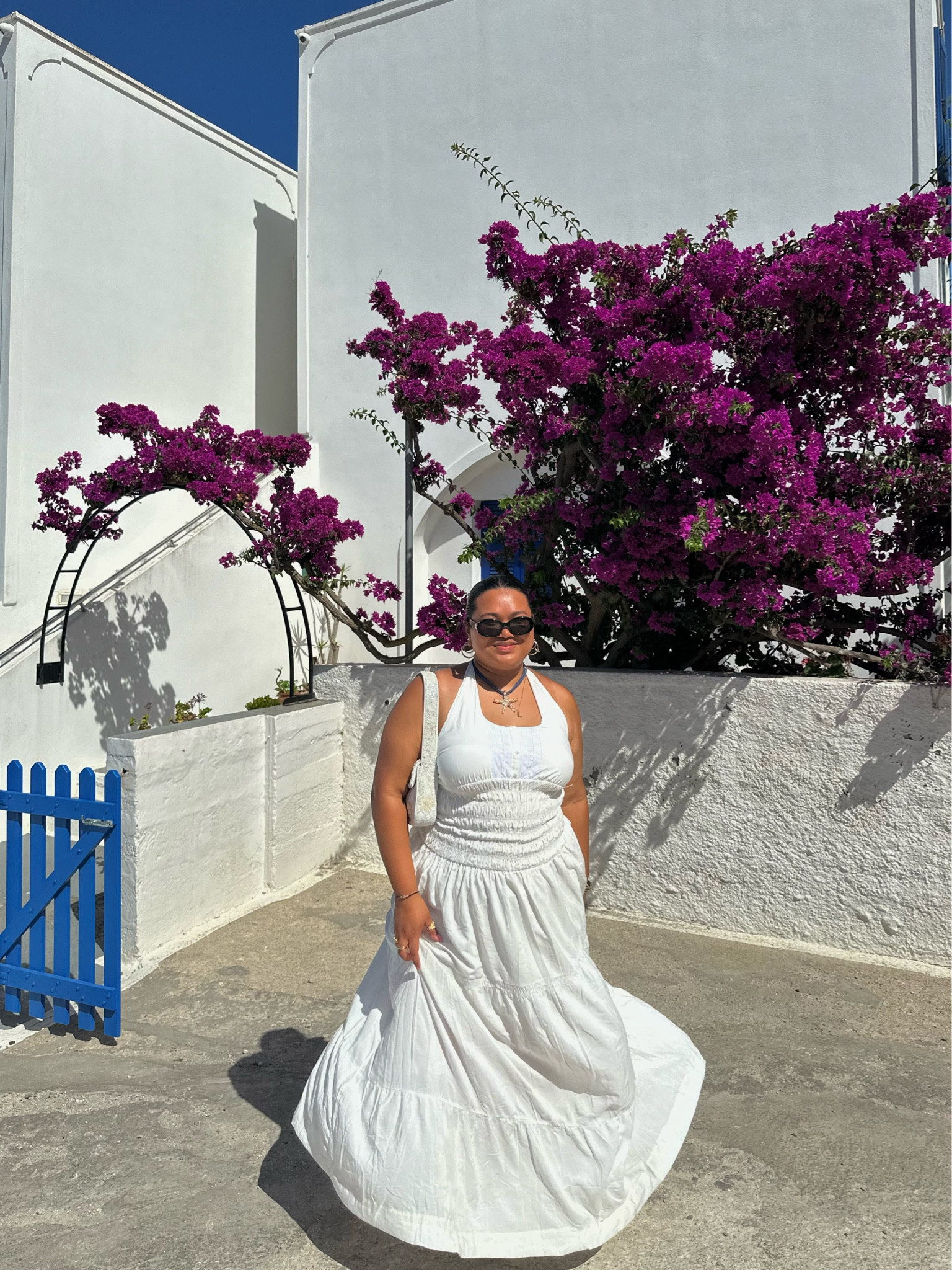 Plus size Santorini Greece outfit 

#LTKtravel #LTKSeasonal #LTKplussize