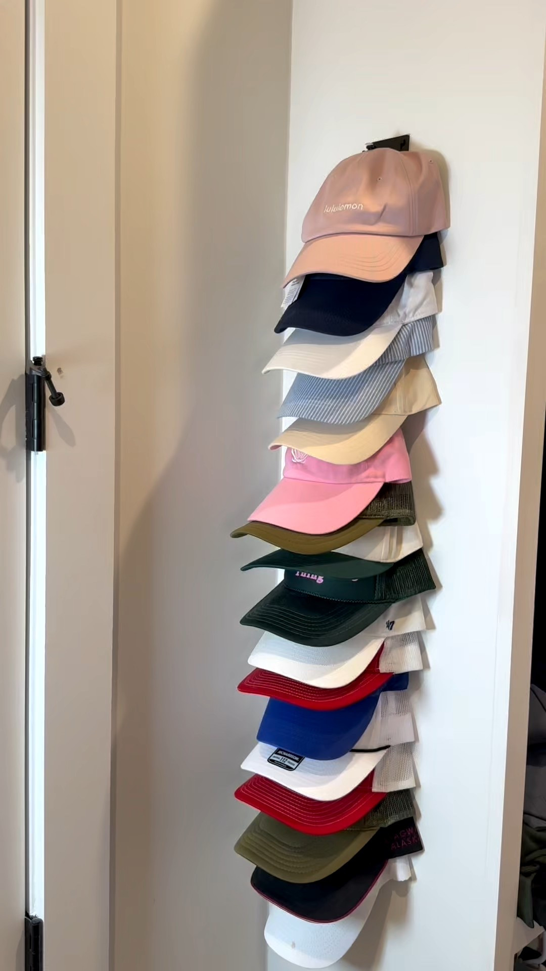 Hat organization 

Closet organization, home organization, Amazon finds, Amazon favorites 