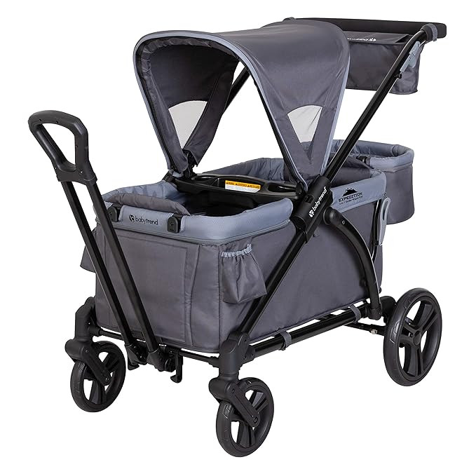Baby Trend Expedition 2-in-1 Stroller Wagon PLUS, Ultra Grey | Amazon (US)