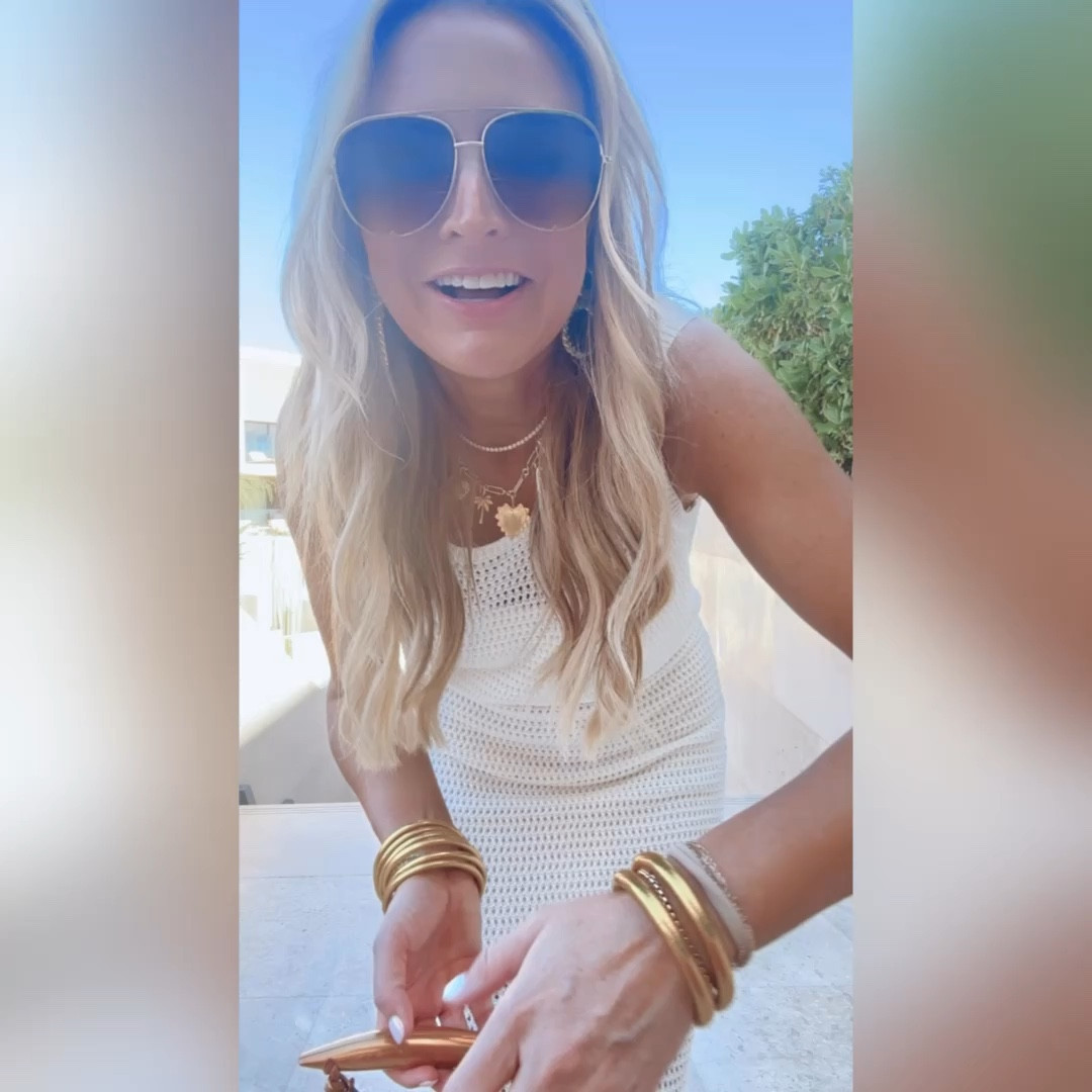 This is the cutest two-piece set. I am so obsessed with it. I’m wearing an extra small in both pieces. This is the perfect dress for out to dinner or as a swimsuit cover up. It is just so so cute. You can use fancy 15 for 15% off.

#LTKStyleTip #LTKFindsUnder100 #LTKWatchNow