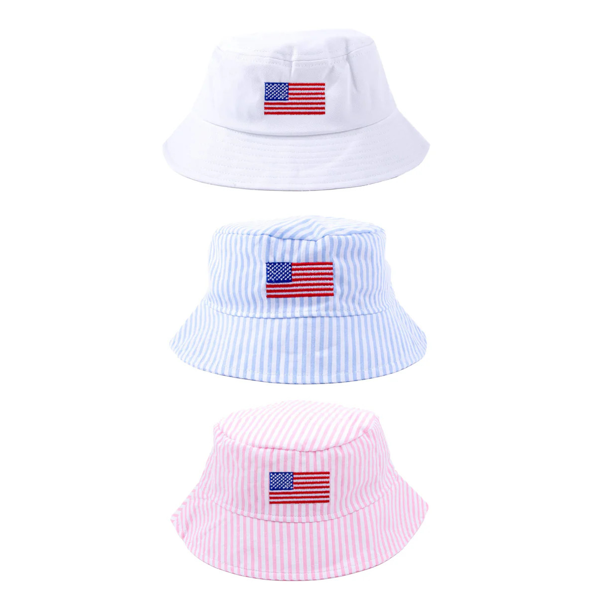 Kids Flag Sun Hat | Classic Whimsy
