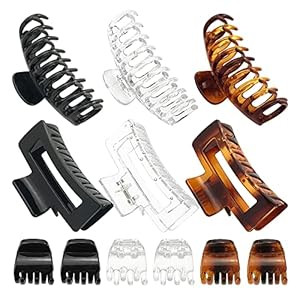 KUBOM Hair Clips for Women Girls - 12 Pcs Fashion sweet Geometric Hair Clips Set for Birthday Val... | Amazon (US)