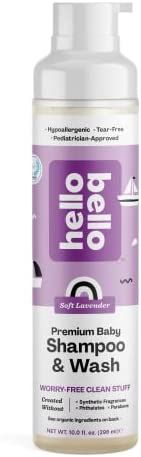Hello Bello Soft Lavender Shampoo & Body Wash | Tear-Free, Hypoallergenic, Dermatologist & Pediat... | Amazon (US)