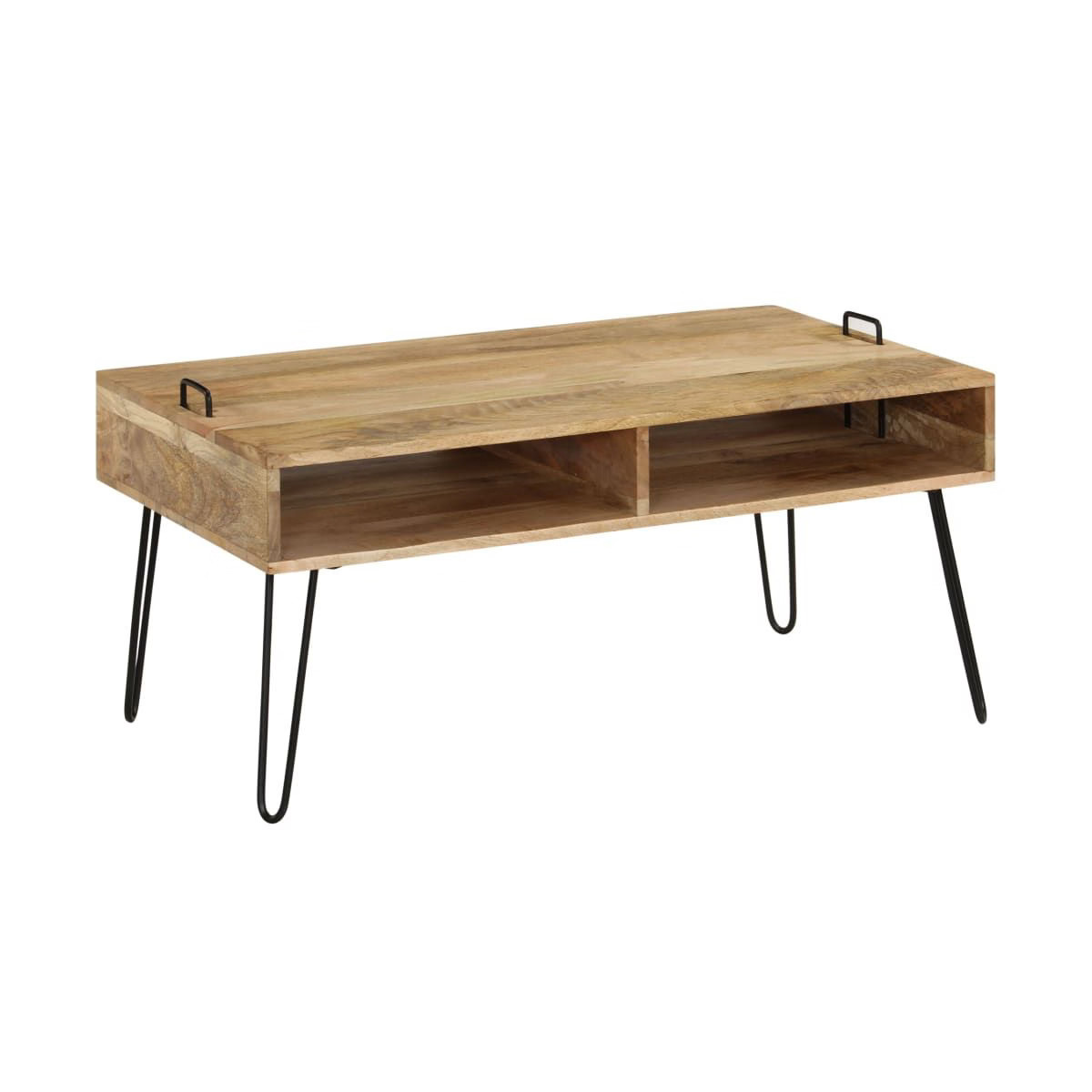 vidaXL Coffee Table Solid Mango Wood 39.4"x23.6"x17.7" | Target