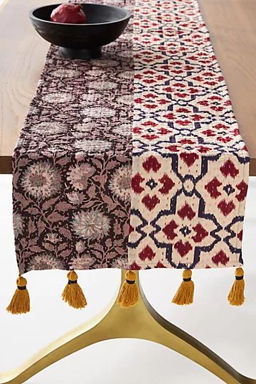 Upcycled Heritage Table Runner | Anthropologie (US)
