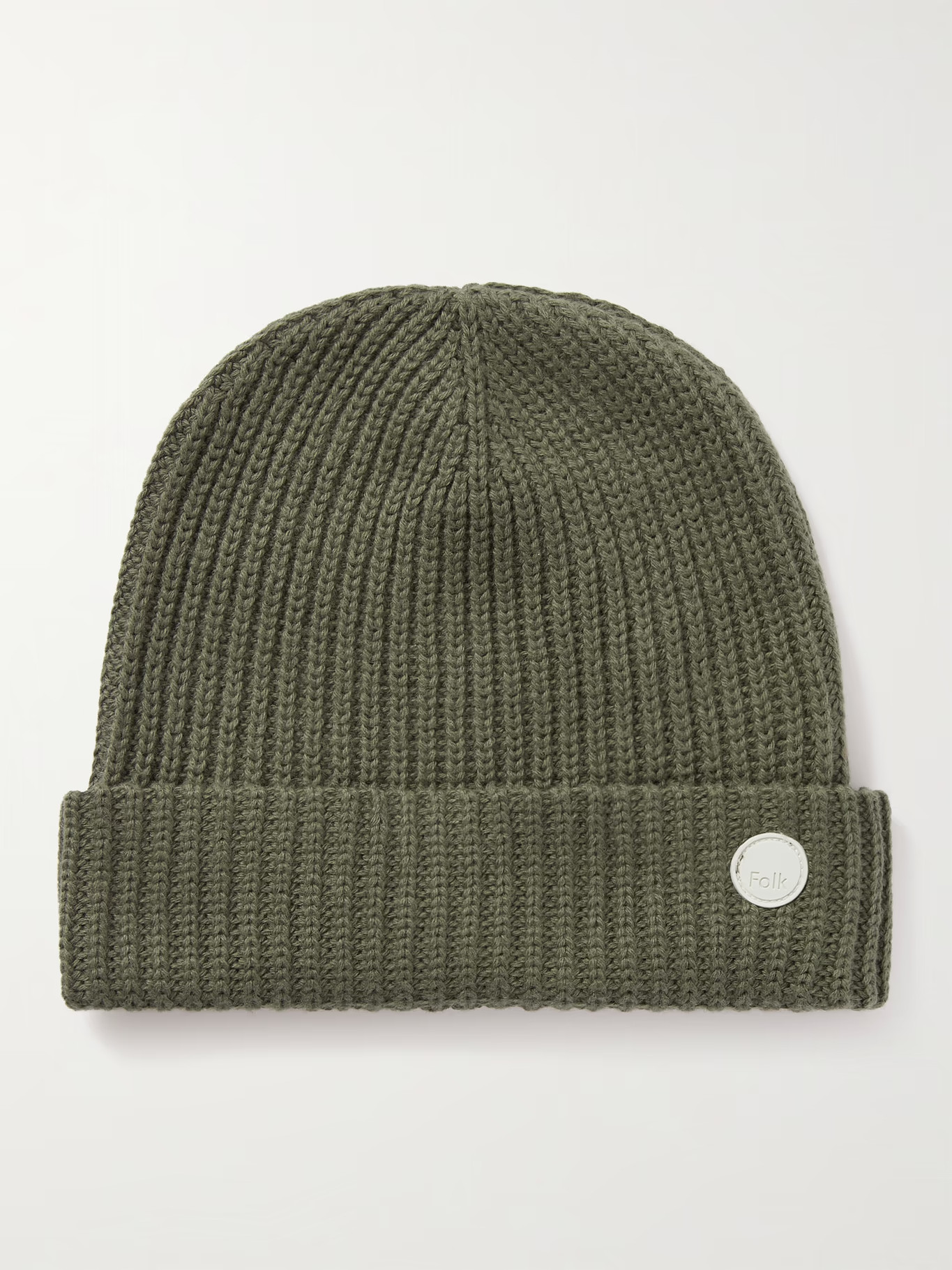 + Hooke Park Patrice Logo-Appliquéd Ribbed Cotton and Wool-Blend Beanie | Mr Porter (US & CA)