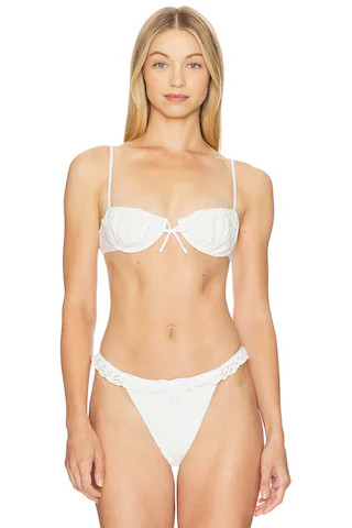 Tularosa Amanza Top in White. - size L | Revolve Clothing (Global)