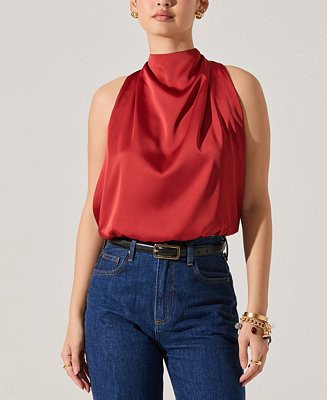 ASTR the Label Women's Joleisa Sleeveless Top - Macy's | Macy's