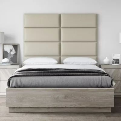 Vant® 4-Piece 60-Inch x 46-Inch Upholstered Headboard Panel Set in Dusty Taupe | Bed Bath & Beyond
