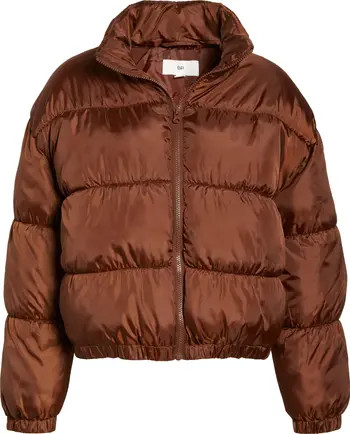 Water Resistant Recycled Polyester Puffer Jacket | Nordstrom