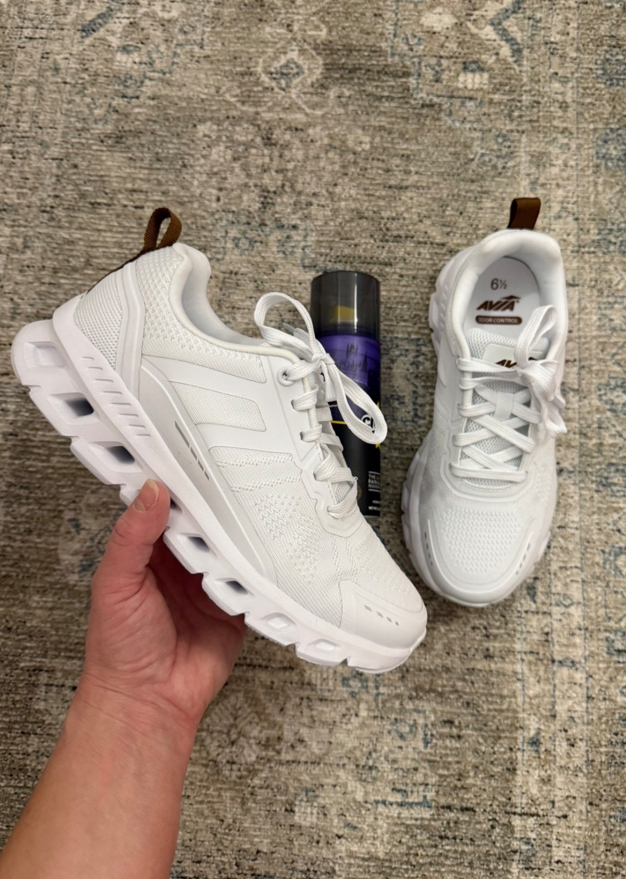 Look for less sneakers an my water repellant protectant spray

#LTKPetite #LTKMidsize #LTKmomlife