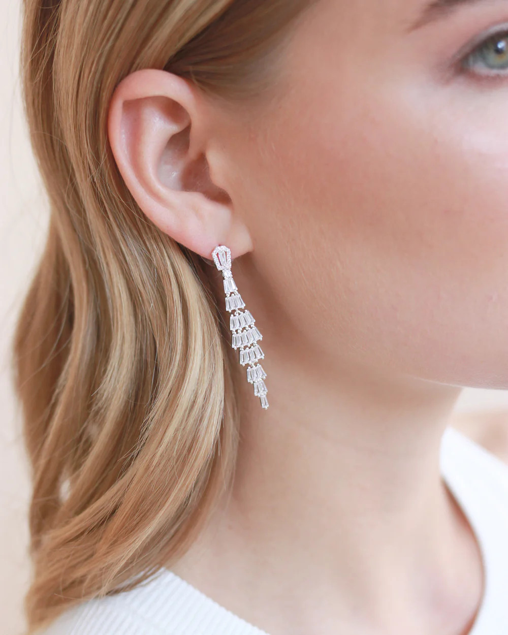 Sutton CZ Earrings | Dareth Colburn