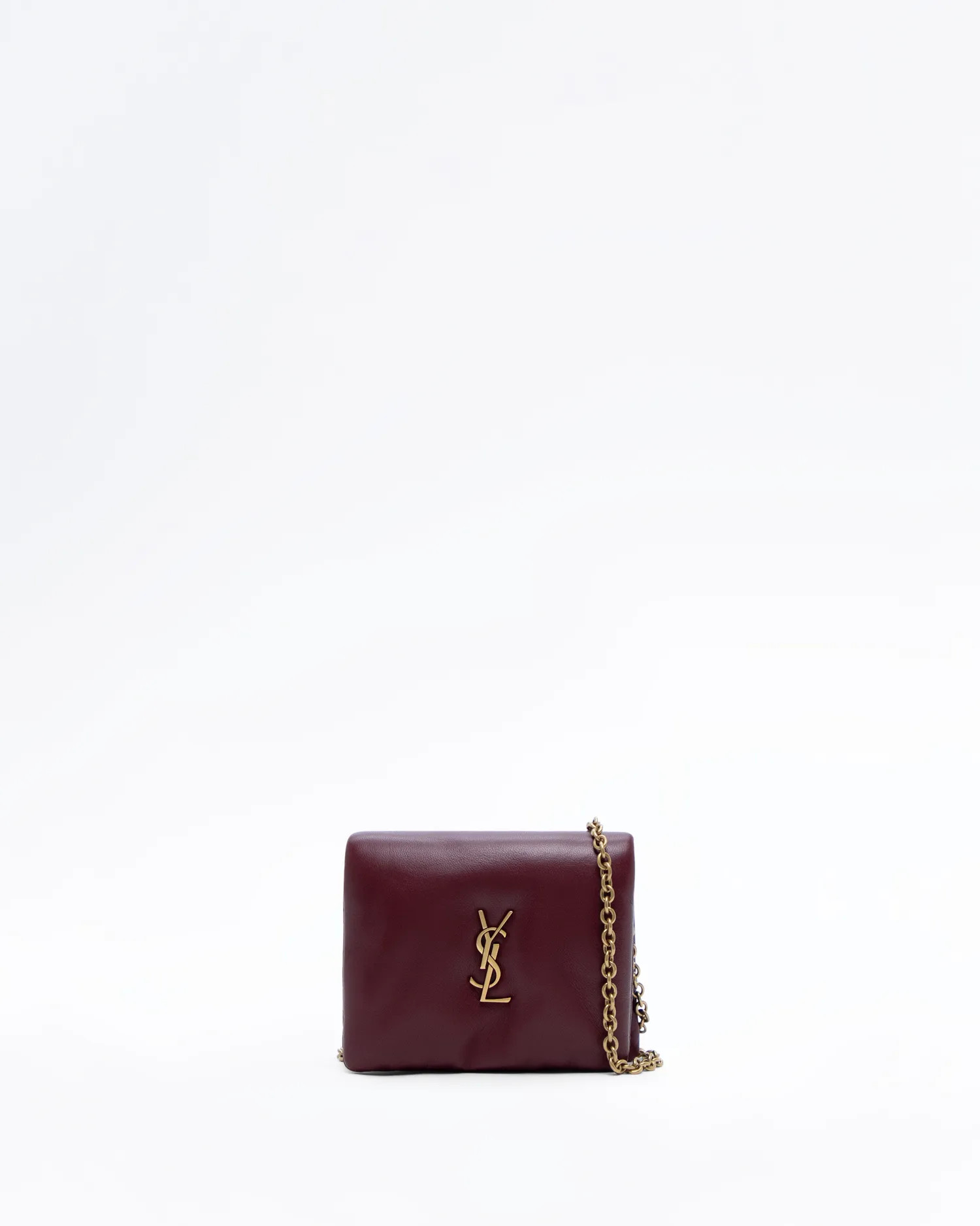 Lambskin Calypso Card Case On Chain | Vivrelle