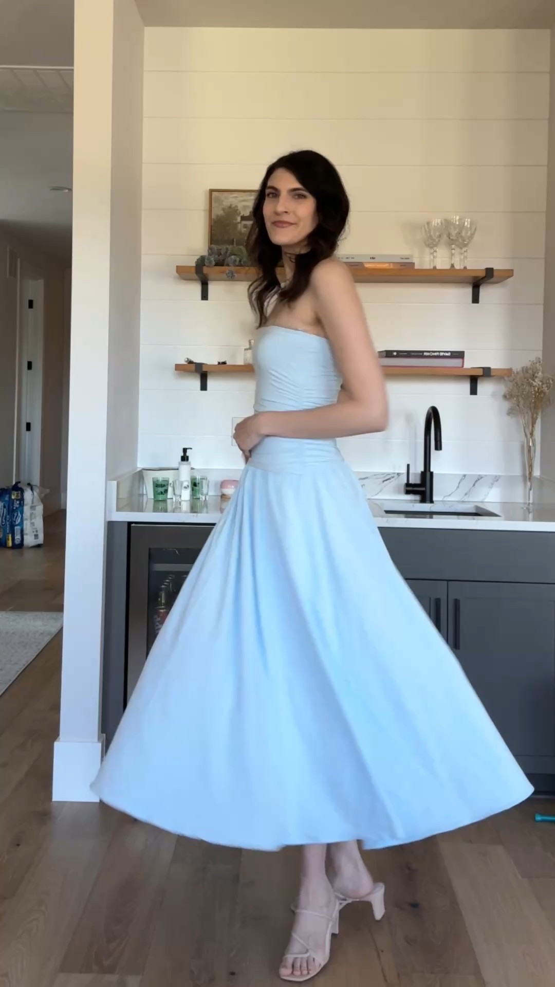 2 blue dresses for vacation, summer date night, or a wedding guest dress! 

#LTKWedding #LTKFindsUnder100