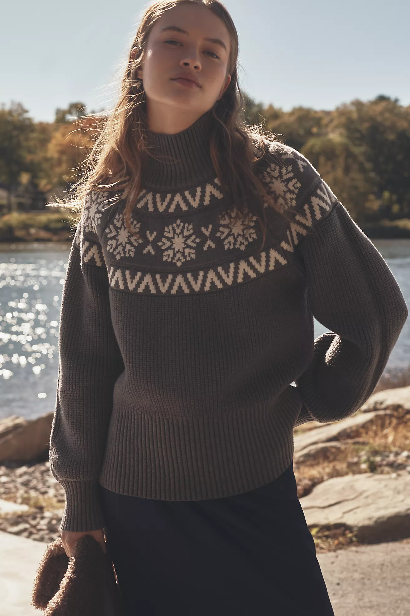 Varley Bowen Fairisle Sweater | Anthropologie (US)