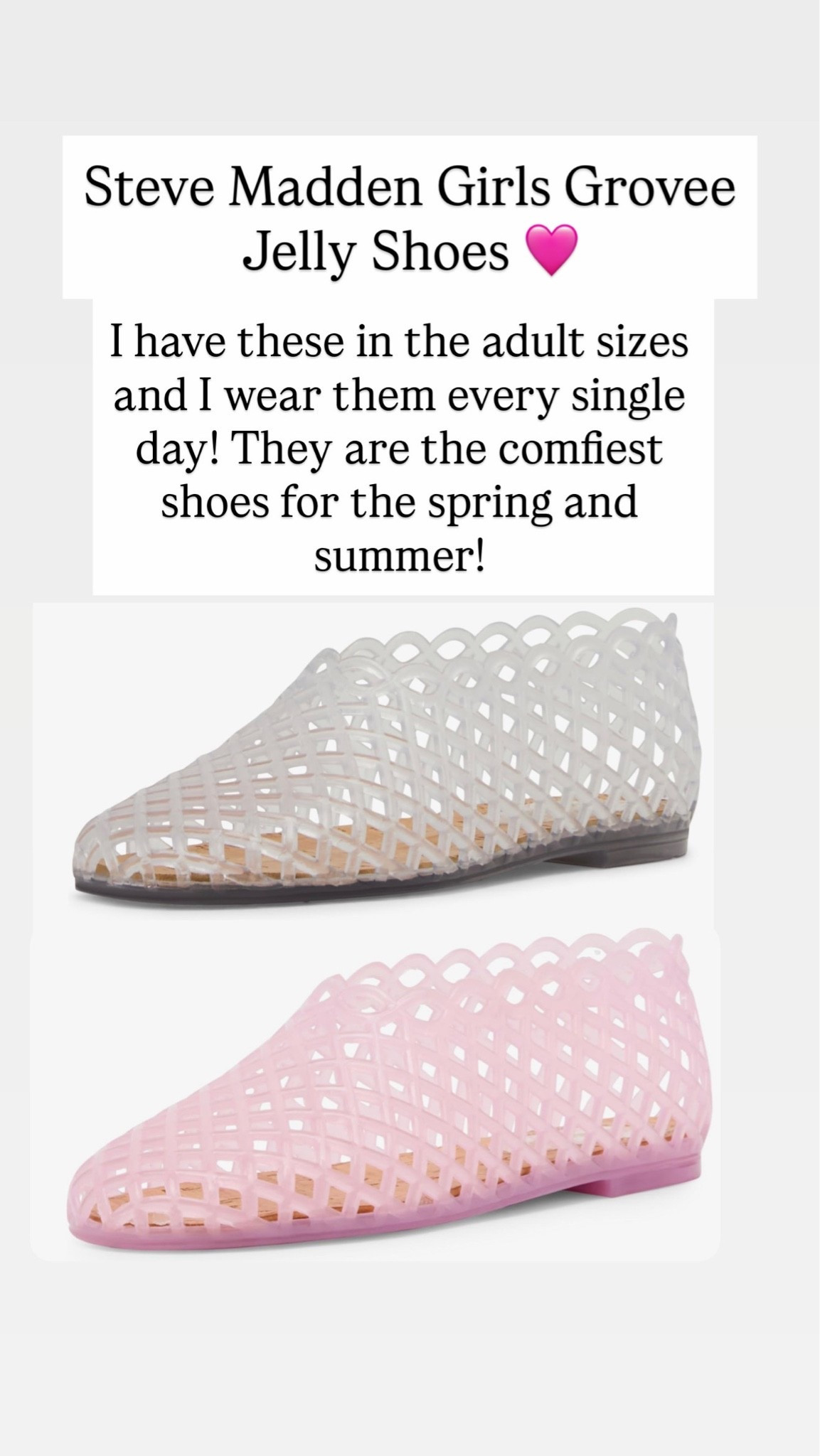 Steve Madden jelly shoes for girls

#LTKKids