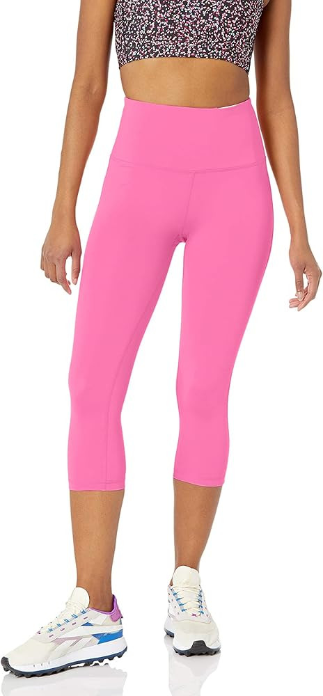 Amazon Essentials Women's Active Sculpt High Rise Capri Legging (Available in Plus Size) | Amazon (US)