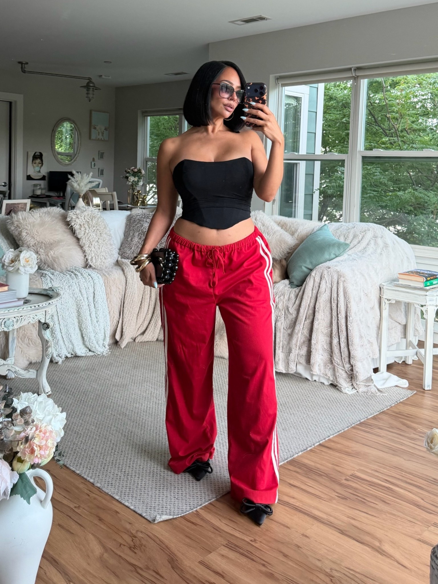 How to style wide leg track pants for an elevated casual streetwear outfit

over 40 outfits 
petite curvy style

#LTKOver40 #LTKPetite #LTKdayinmylife