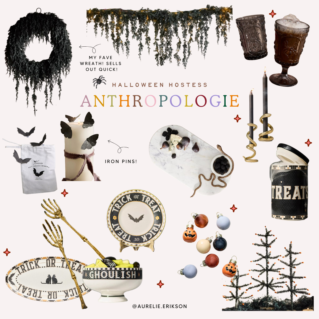 Everything SPOOKY for a Halloween Hostess' table setting!  #anthropartner @anthropologie

 

#LTKHome #LTKParties #LTKSeasonal
