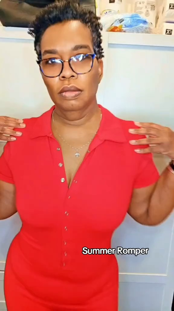 Summer Romper is perfect for fun, casual and even dressy summer events.  #summerromper #romper #oqq #summeroutfits #redromper #sexyromper #viralromper 

#LTKBacktoSchool #LTKVideo #LTKParties