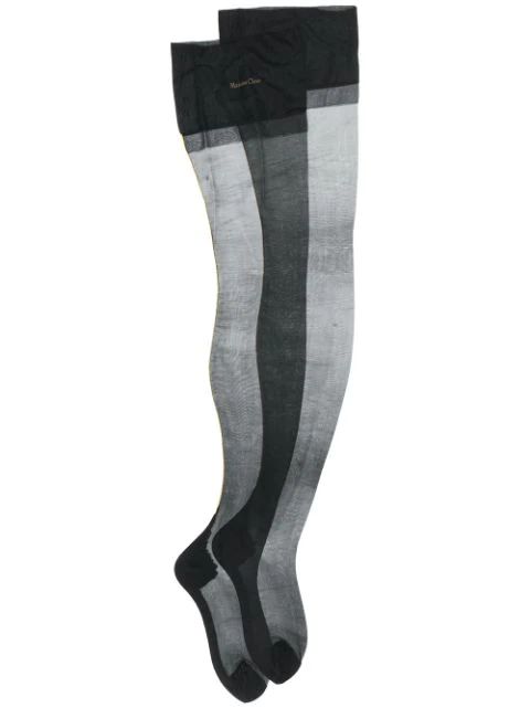 back seamed stockings | Farfetch (US)