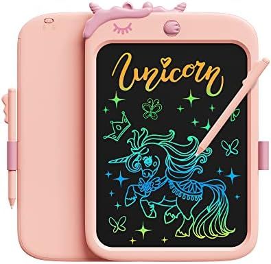 bravokids Toddler Girl Unicorn Toys Gifts - 10" LCD Writing Tablet Kids Doodle Board Drawing Lear... | Amazon (US)