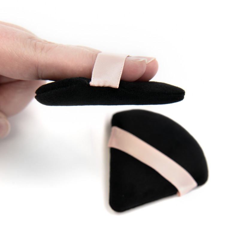 Precision Powder Puffs for Loose & Pressed Makeup Powder, Ultra Soft & Microfiber, Black (2 Count... | Walmart (US)
