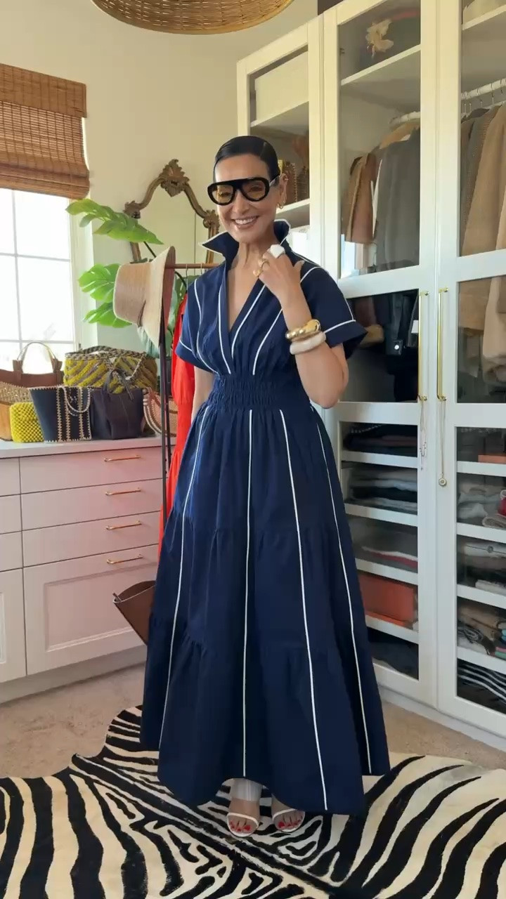 A dress that does all the work. 💙 Effortless, polished, and perfect for everything from brunch to summer events.

#LTKgrwm #LTKootd #LTKdayinmylife