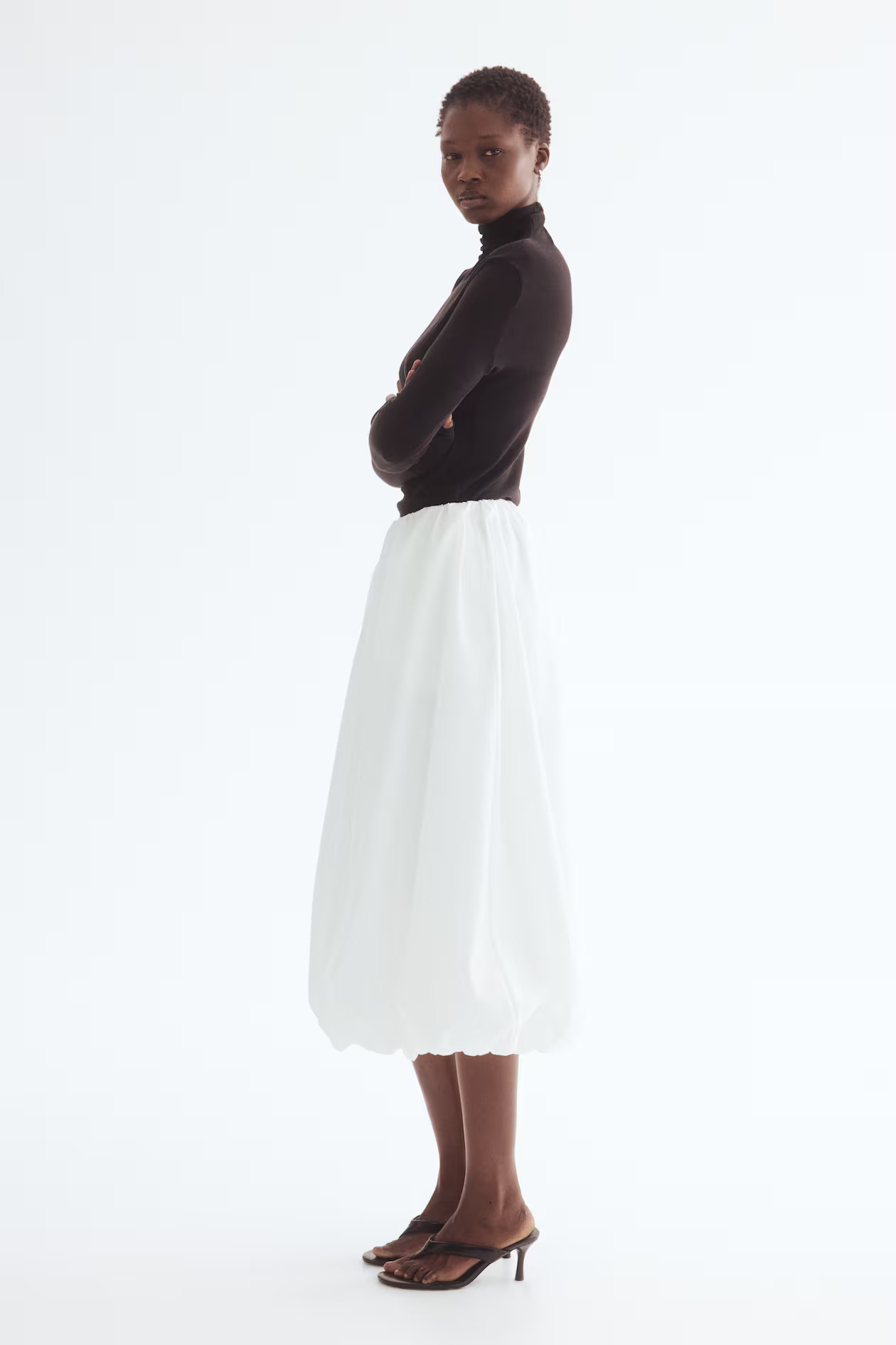 Bubble-Hem Skirt | H&M (US + CA)