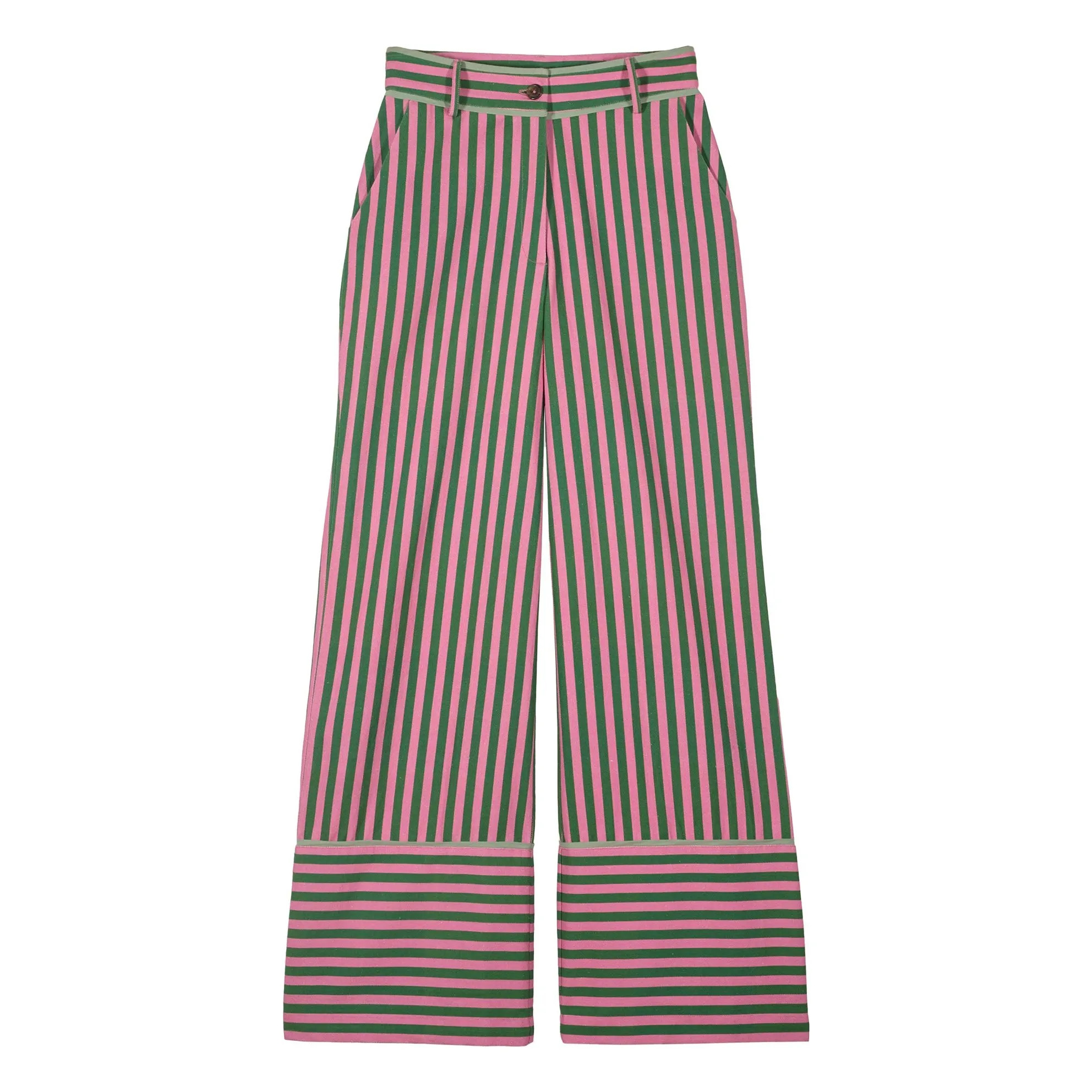 Romeo Pants Stripes | Pink | Smallable