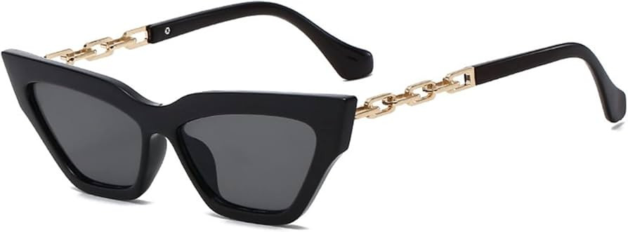 XINXIN Street Shot Cat Eye Sunglasses, Men and Women Outdoor Vacation Beach Glasses (Color : A, S... | Amazon (US)