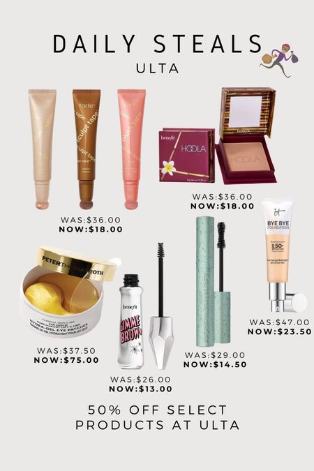 Linking these products on that are 50% off at Ulta today!!! 

#LTKstyletip #LTKbeauty #LTKfindsunder50