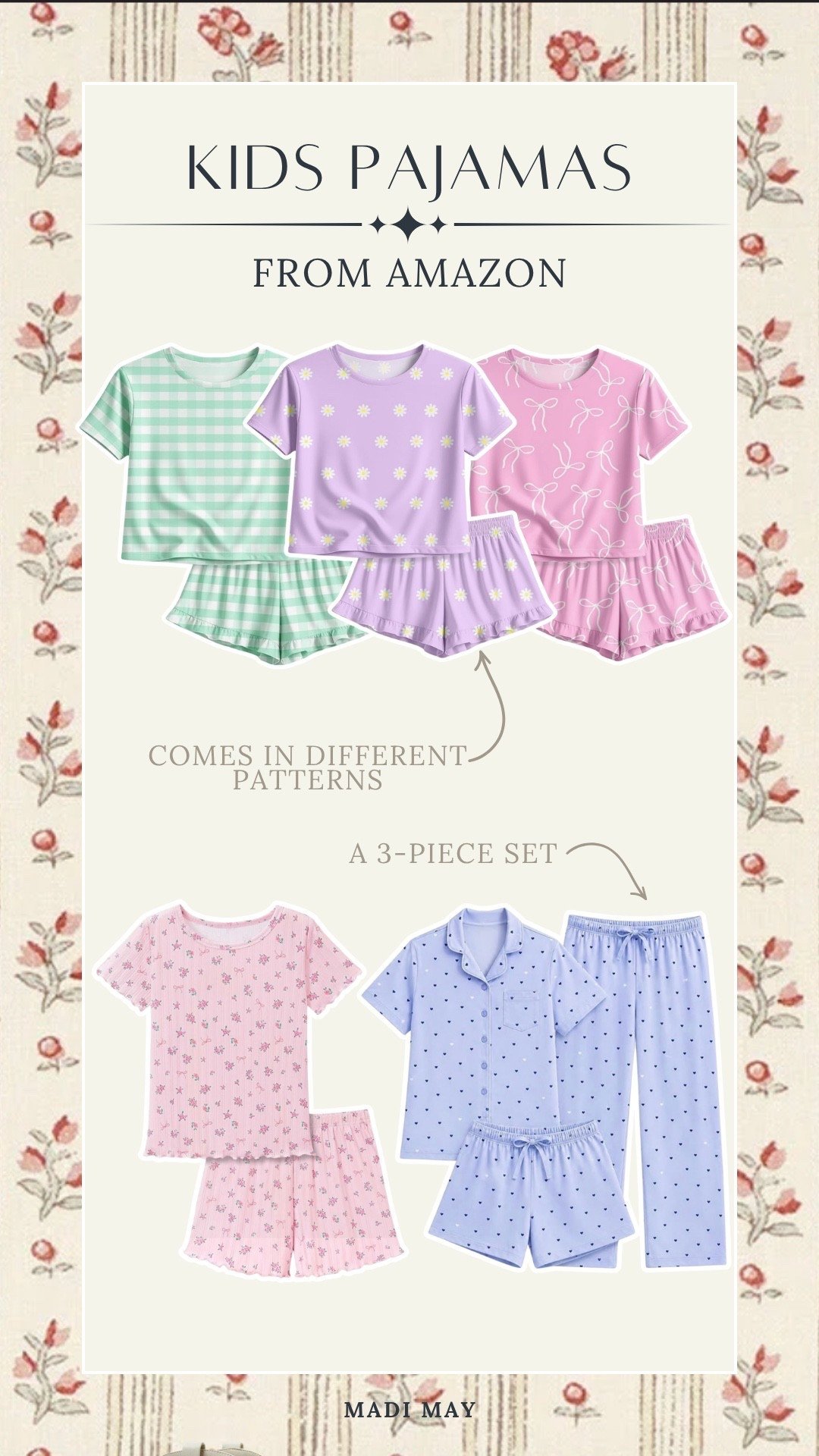 New pjs from Amazon!

#LTKootd #LTKgrwm #LTKKids