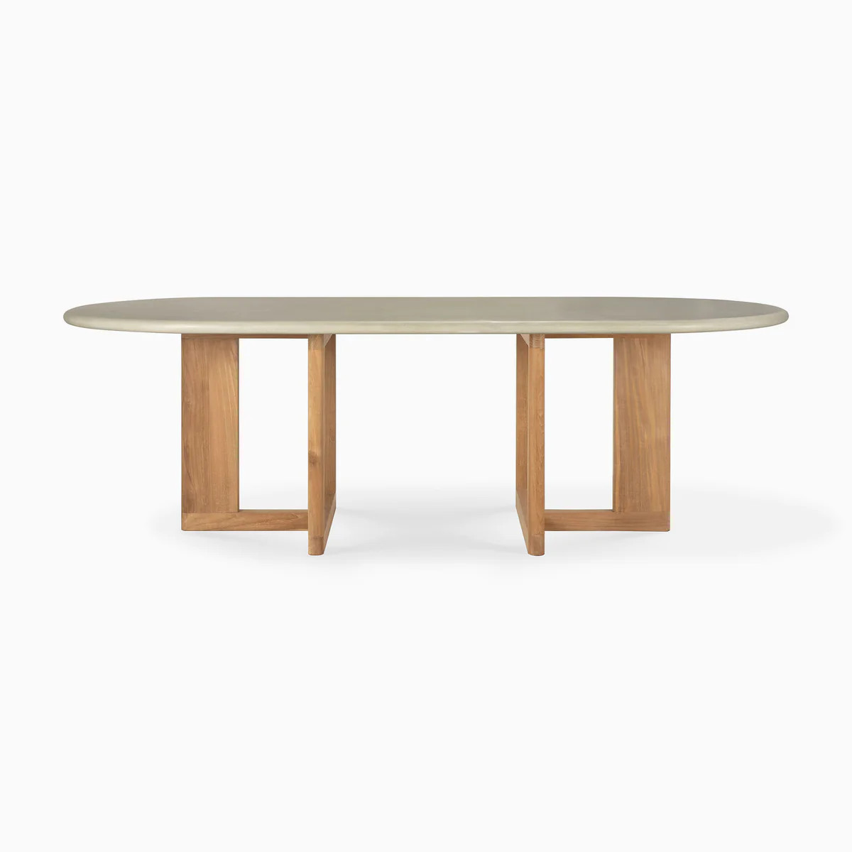 Trestle Outdoor Dining Table | Denver Modern