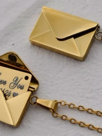 The cutest valentines gift! It’s a necklace with a personalized engraved writing inside so your SO can take it out and enjoy your message whenever they feel like they need it. 

#LTKWedding #LTKFindsUnder50 #LTKGiftGuide