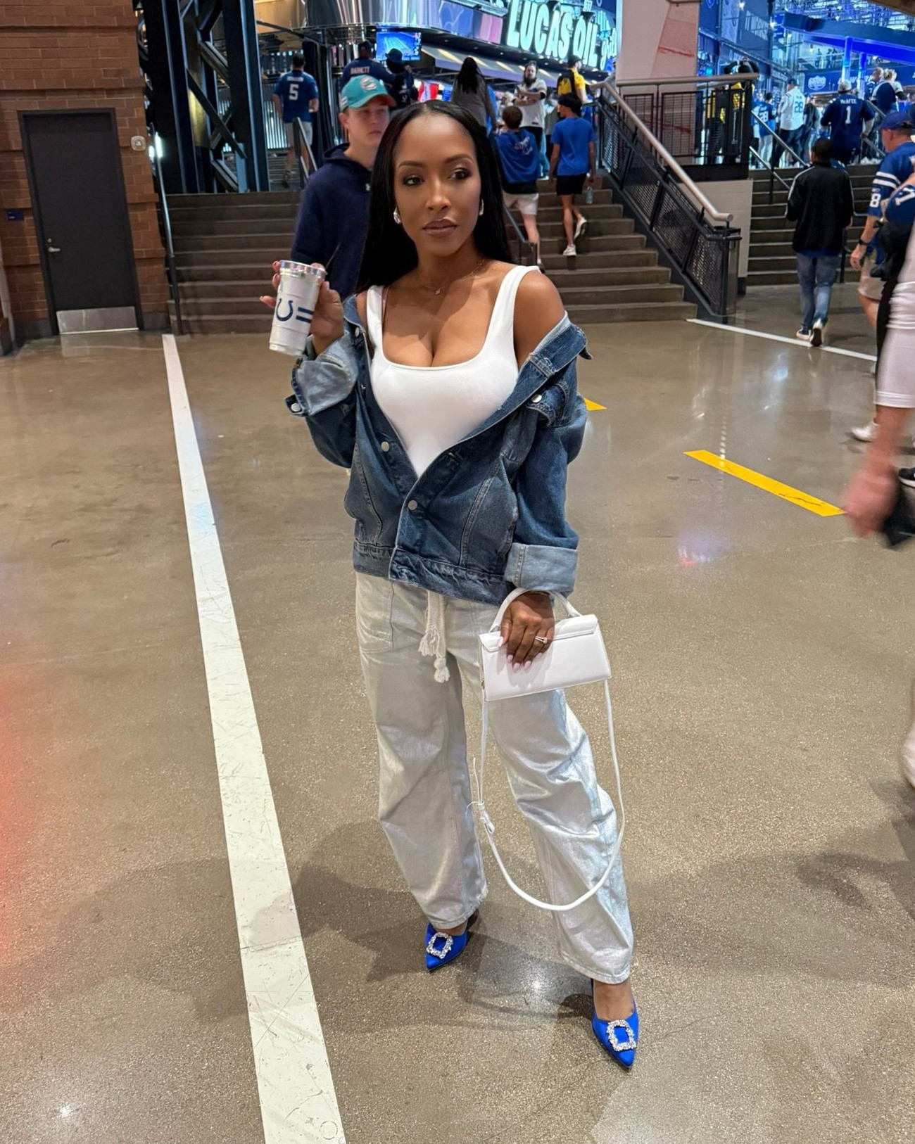 Football Sundays 🏈💙🤍 WAGs edition 

#LTKShoeCrush #LTKStyleTip