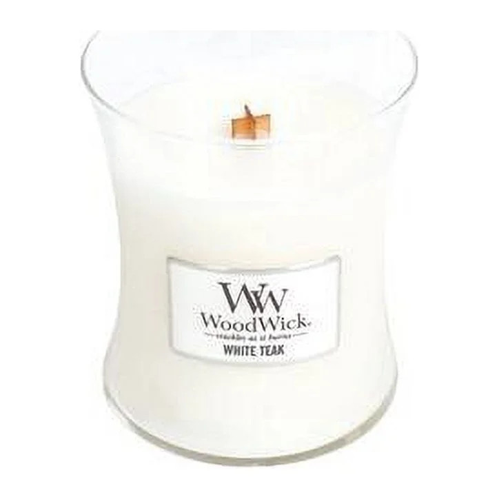 WoodWick - White Teak Medium Hourglass Candle | Walmart (US)