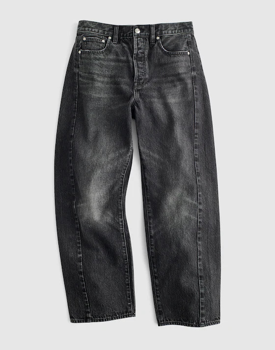 Pieced Barrel-Leg Jeans | Madewell