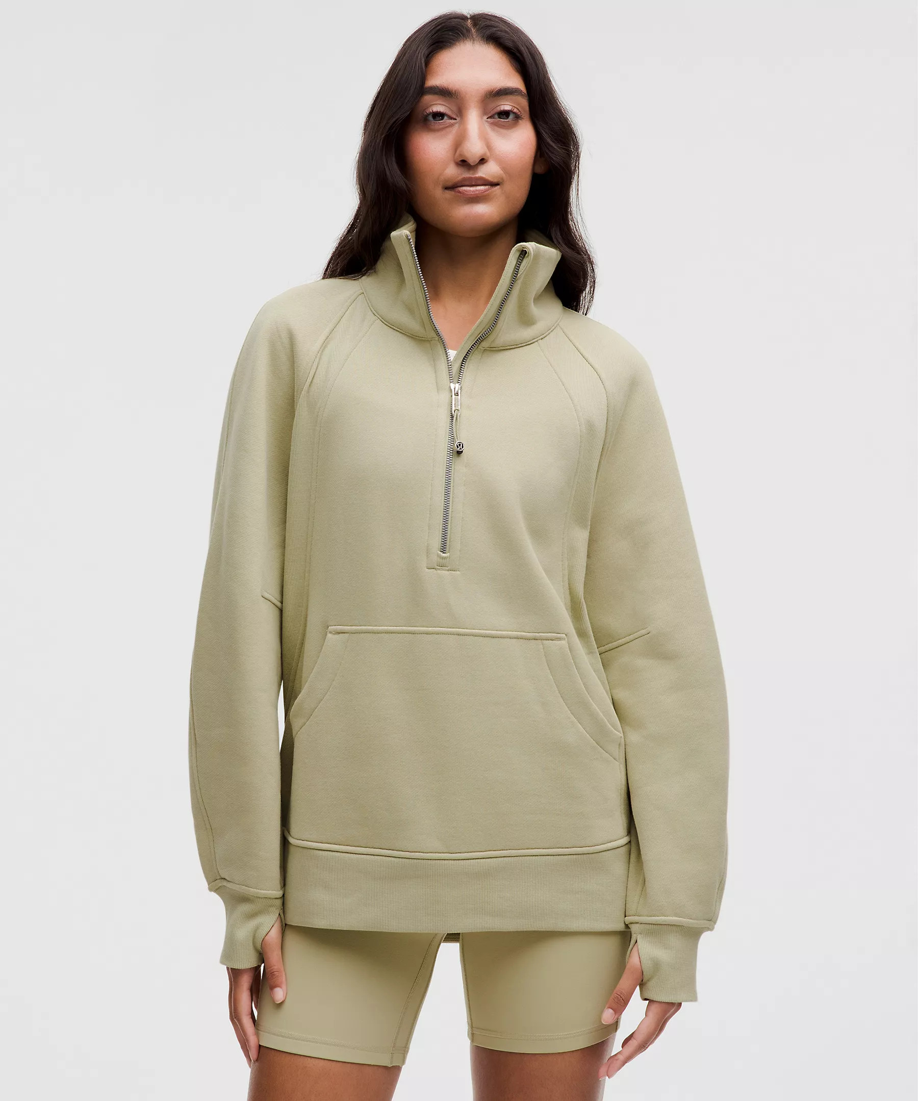 Scuba Oversized Funnel-Neck Half Zip *Long | Women's Hoodies & Sweatshirts | lululemon | Lululemon (US)