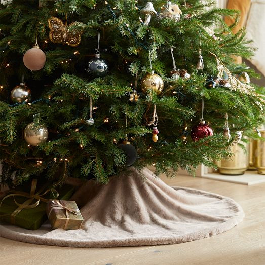 Faux Fur Tree Skirt | West Elm (US)