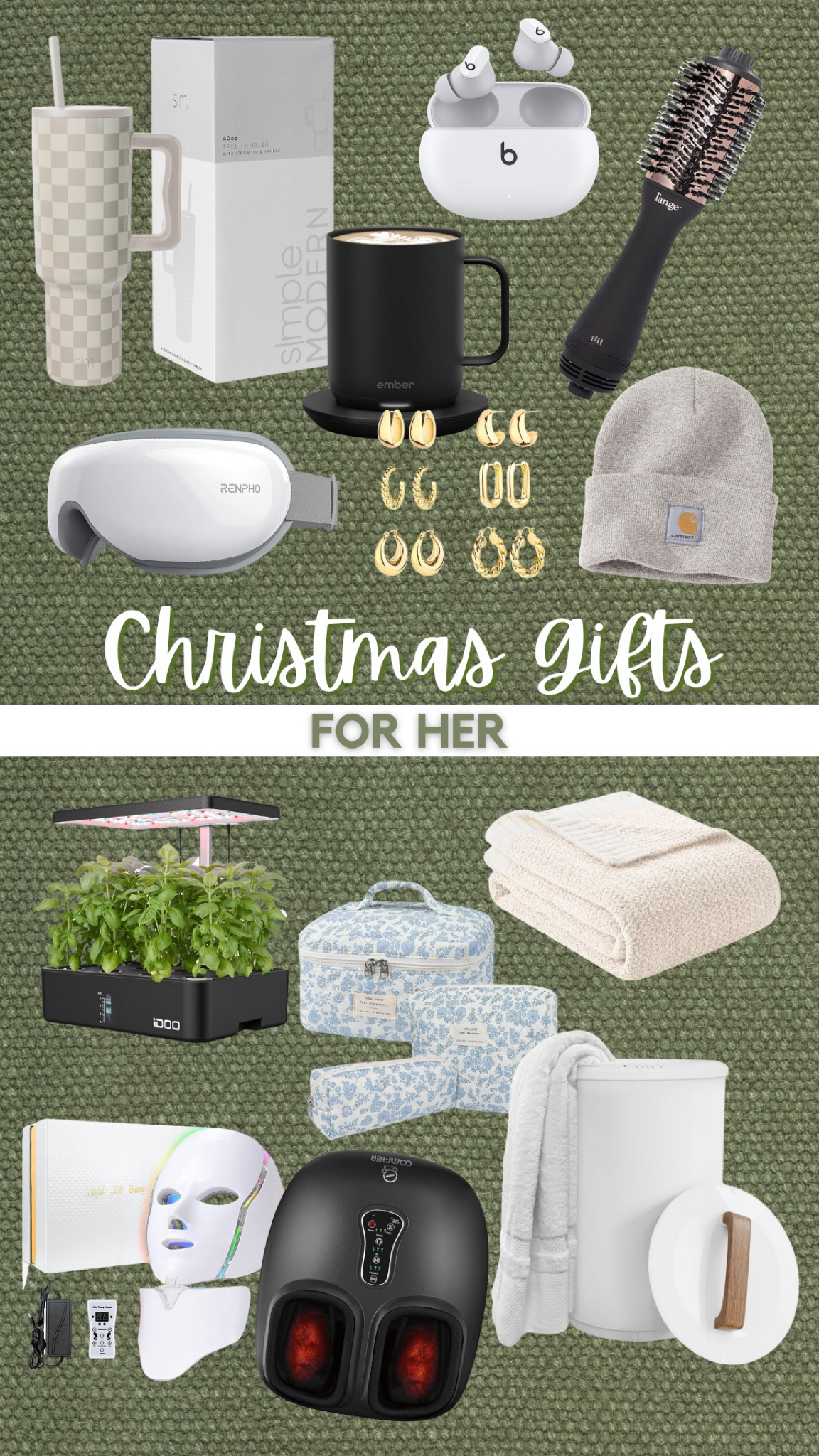 Simple and cozy gifts for her!🎄

#LTKFamily #LTKGiftGuide #LTKHoliday