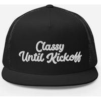 Classy Until Kickoff Trucker Cap | Etsy (US)