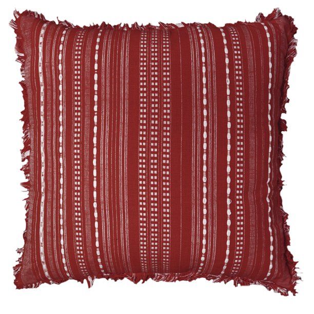 Better Homes & Gardens Reversible Stripe Decorative Pillow, 20" x 20", Rust - Walmart.com | Walmart (US)