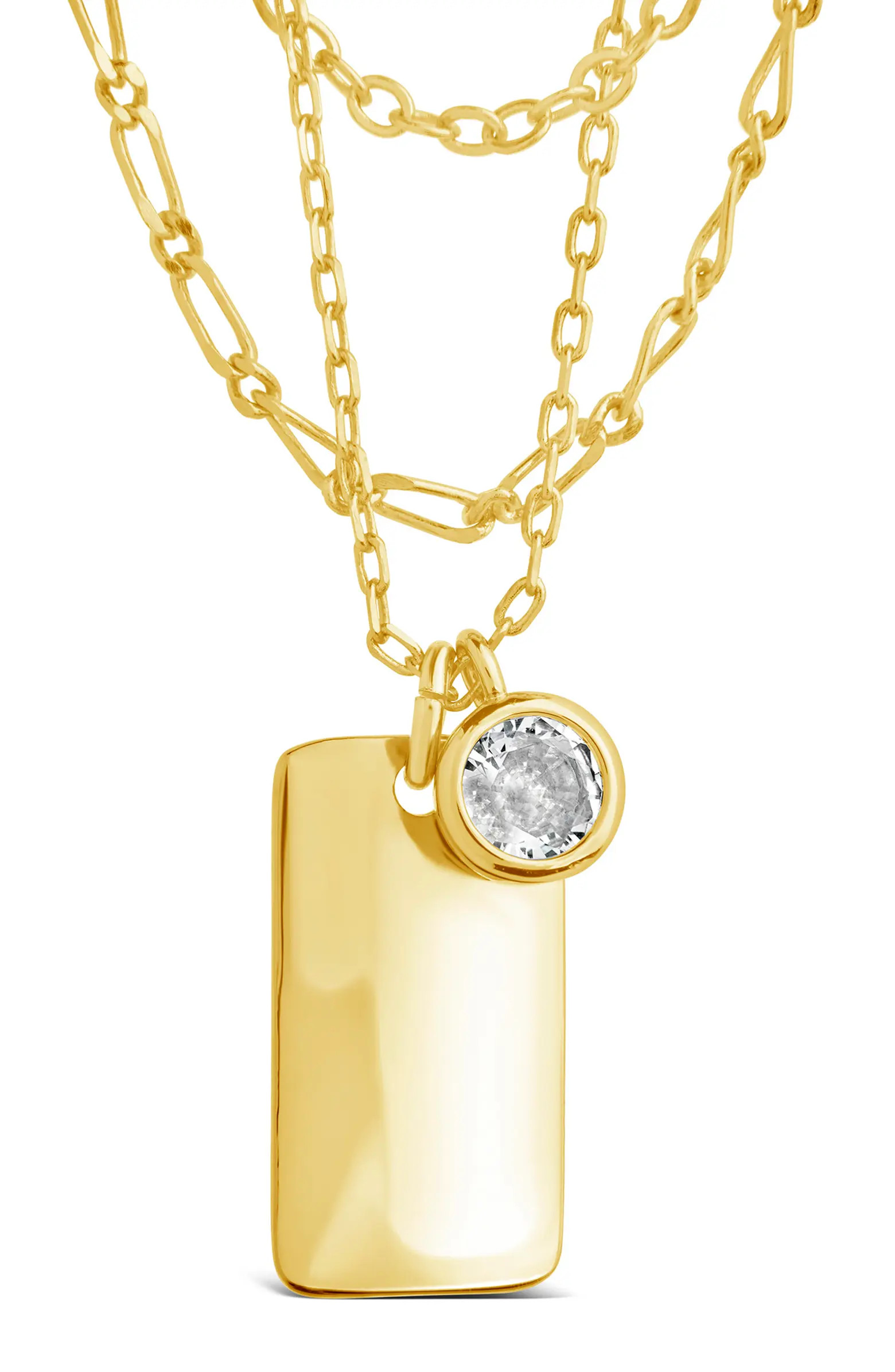 Sterling Forever Brielle Layered Necklace | Nordstrom | Nordstrom